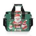 thumbnail image 7 of FORMRS Insulated Cooler Bag 24 Cans Capacity Soft Leakproof Lunch Box with Side Pockets, Cute Christmas Pattern, 7 of 7