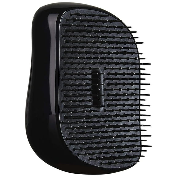 Tangle Teezer Compact Styler On-The-Go Detangling Hair Brush - # Rose Gold Black 1pc