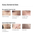 thumbnail image 3 of Crema facial y gel para debajo de los ojos Skincare Combo Cureskin Glow Support, 3 of 5