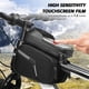 thumbnail image 4 of Waterproof Bicycle Frame Bag Double Pouch Bike Top Tube Bag MTB Mountain Bike Cycle Pannier Bag Touchscreen Phone Case, 4 of 5