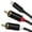 6FT, variant on Lightning to RCA Cable Audio Aux Adapter, Stereo Y Splitter Adapter for Select iPhone iPad Models for Power Amplifier, Car, Home Theater, Speaker and More Silver 20FT