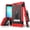 Black/Red, variant on RED BEYOND CELL TRI-SHIELD RUGGED CASE COVER with KICKSTAND + BELT CLIP HOLSTER + LANYARD STRAP + CREDIT CARD POCKET FOR GOOGLE PIXEL XL 5.5"