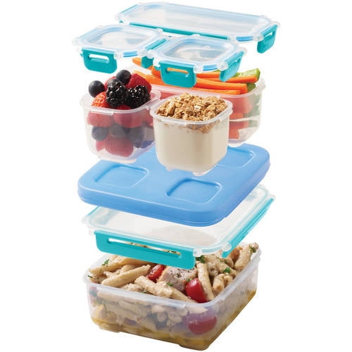 Rubbermaid LunchBlox® Leak-Proof Large Entree Container Kit - Blue/Clear, 1  ct - Kroger