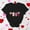 Black, variant on VgaVtl Short Sleeve T-Shirts Womens Plus Size Graphic Plus Size Tops Women Casual Romantic Lightweight Going Out Tops,Black S