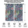 thumbnail image 2 of Blackout Kids Curtains,Boho Bohemia Flower Childrens Insulated Curtains Set Of 2,Bedroom Essentials,Toddler Room Decor 42"x84"(106x213cm), 2 of 3