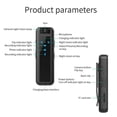 thumbnail image 2 of 1080P Body Camera with Audio and Video Recording Wearable Body Cam Mini Video Camera with 180° Rotatable Lens Back Clip Bicycle Stand for Law Enforcement Delivery Personal Traveling Cycling, 2 of 9