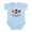 Sky Blue, variant on - Peace Love G Shorthaired Pointer Infant Bodysuit - Baby Light Bodysuit