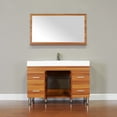 thumbnail image 3 of Ripley 47" Single Modern Bathroom Vanity in Cherry without Mirror, 3 of 5