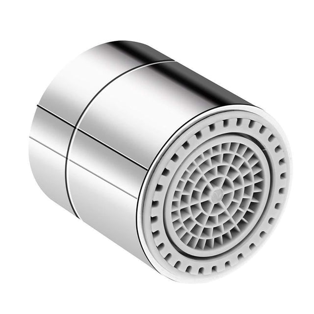 Amdohai Faucet Sink Aerator Female Thread 360-Degree Swivel Faucet Aerator Dual Sprayer