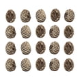thumbnail image 1 of 20 piezas de piedras decorativas de resina mini huevos de dinosaurio estatuas de patio figuras de jardín en miniatura para macizos de flores, 1 of 8