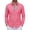 Pink, variant on Enjoytime Button Down Shirt Men Fashion Business Casual Dress Collared Long Sleeve Shirts with Pocket