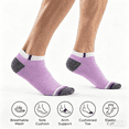 thumbnail image 3 of COOPLUS 10 Pairs Mens Ankle Socks Men 10 Pack Low Cut Comfort Cushion Casual Socks, 3 of 4