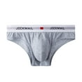 thumbnail image 2 of Mens Underwear Clearance Underwear Briefs Trendy Personality Brand Youth Half-Pack Hip Pants, 2 of 3