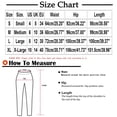 thumbnail image 2 of Luxalzxs Women's Elegant High Waist Belted Pants Solid Color Straight Leg Office Suit Pants Trousers, 2 of 2