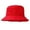 Red, variant on Ticikt Bucket Hats Unisex Summer Travel Beach Fisherman Cap for Men Women Teens,Color:Pink