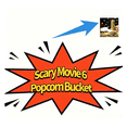 thumbnail image 5 of SCARY MOVIE 6 Popcorn Bucket, Reusable Party Snack Tub for Indoor Entertainment Setups, Streaming Marathons and Family Activity Room Decorations, 5 of 5