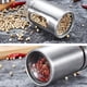 thumbnail image 4 of Billuyoard Frascos de especias Estante montado en la pared Latas de especias de acero inoxidable Contenedores de condimentos de especias Caja de condimentos Cocina y Comedor Billuyoard HA004987-00B, 4 of 6