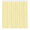 thumbnail image 3 of Ambesonne Polka Dots Shower Curtain, Nostalgic Pastel, 69"Wx70"L, Yellow White, 3 of 5
