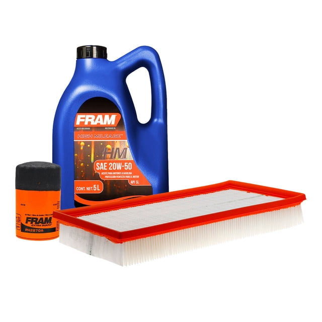 Kit De Aceite Mineral 20W50 Kit De Afinación Sin Bujías Compatible con Volkswagen Clasico L4 2.0L DE 2011 A 2015