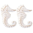thumbnail image 4 of FOMIYES 2Pcs Marine Cabinet Pulls Sea Horse Drawer Knobs White Iron Retro Ocean, 4 of 8