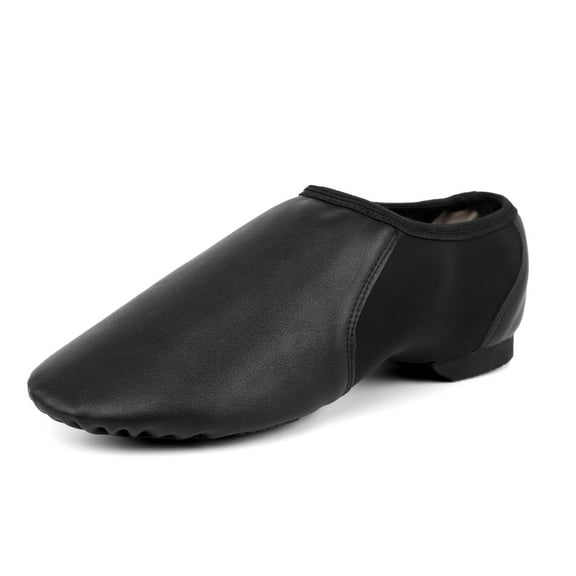 ARCLIBER PU Leather Upper Slip-on Jazz Shoes for Big Kids & Adult