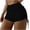 Black, variant on Cathalem Swim Shorts for Women High Waisted Swim Bottoms Tummy Control Bathing Suit Bottom Boy Shorts (Hot Pink,M)