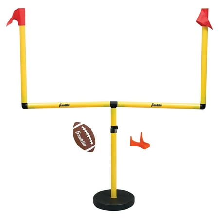 UPC: 0025725243020 | Franklin Sports Kids Football Field Goal Goalpost Set with Mini Football Kicking Cage