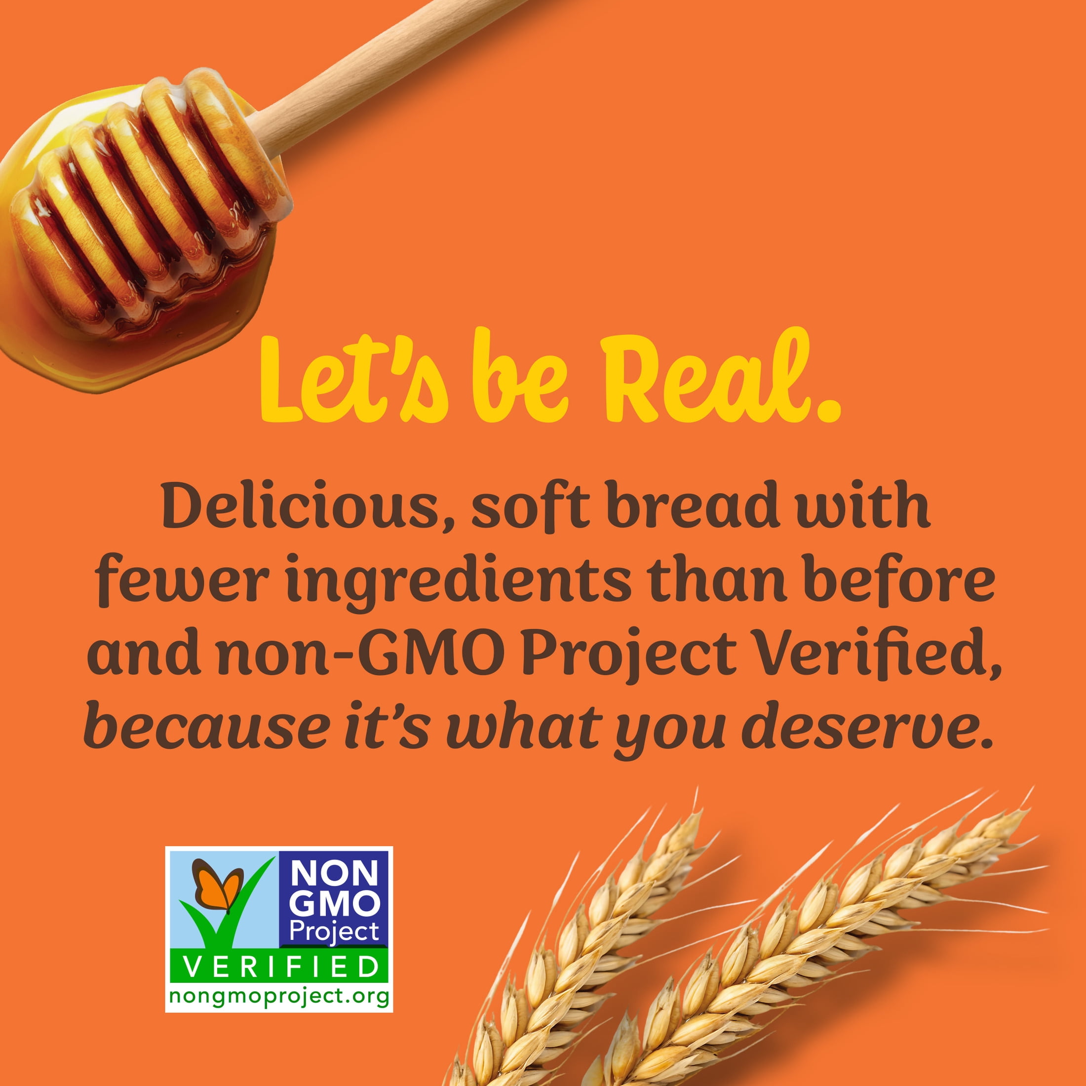 Nature's Own Honey Wheat, Honey Wheat Sandwich Bread, 20 oz Loaf