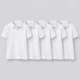 thumbnail image 1 of Paquete de 5 playeras polo escolares para niño 100% algodón color blanco, 1 of 4