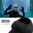 thumbnail image 2 of Keepdiving Gorro de neopreno cálido de 3MM para buceo y snorkel, accesorio para deportes acuáticos (negro L), 2 of 9