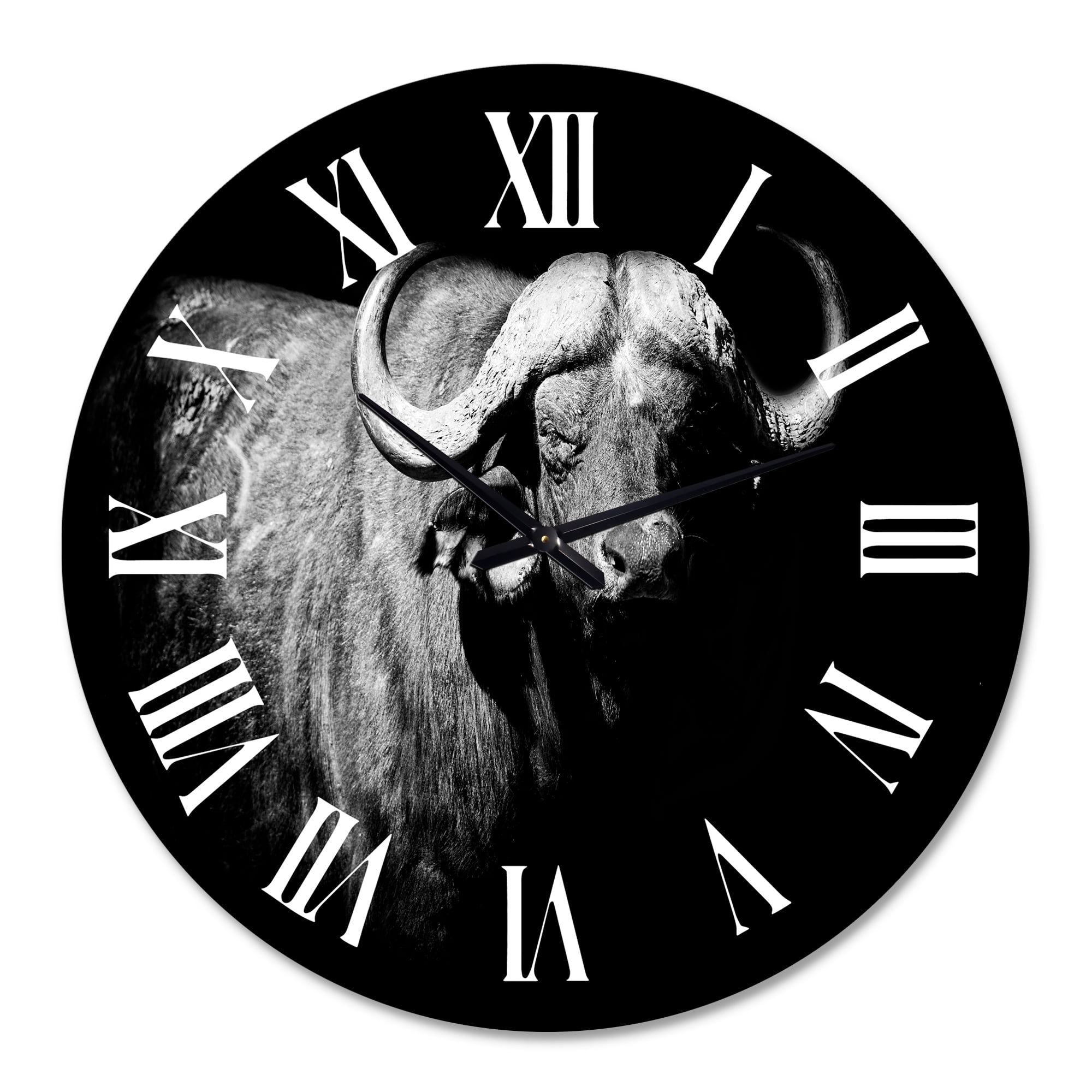 Designart 1 in Farmhouse Wall Clock