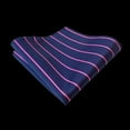 thumbnail image 4 of Scott Allan Necktie Set | Navy Blue Pink Tie and Pocket Square | Conjunto de corbata para hombre, 4 of 5