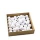thumbnail image 5 of Naiovety 100 Pieces Wood Crafts Bead Handmade Kid Sewing Beading 30mm Lightweight Scrapbook Decorations Loose Spacer Balls Supply Blanco 2piezas, 5 of 6