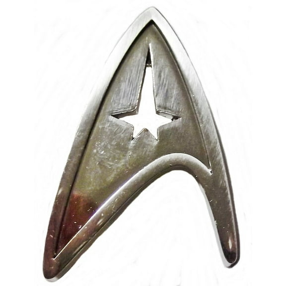 Star Trek New Movie Command Silvertone 2" Tall Metal Pin