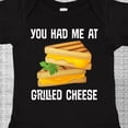 thumbnail image 4 of Inktastic You Had Me at Grilled Cheese Sandwich Boys or Girls Baby Bodysuit, 4 of 5
