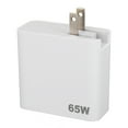 thumbnail image 2 of Power Charger Block PD3.0 65W QC3.0 18W Double Port Fast Charging Power Adapter Cube for Laptop Smartphone Tablet, 2 of 7