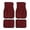 Red, variant on Car Interior 4 Piece Racing Checkered Floor Mats Non Backing Fit Cars Trucks SUVs 4PCS