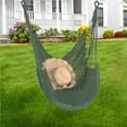 thumbnail image 4 of ziyahi Chaise Hamac Suspendue d'Extérieur Siège de Balançoire Chaise Hamac Simple Chaise Balançoire Suspendue pour Intérieur Extérieur avec Sac de Rangement à Sangle, 4 of 9
