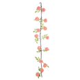thumbnail image 6 of BalsaCircle 6 feet Pink Garland Silk Peony Flowers Leaves Wedding Party Bouquets Centerpieces, 6 of 6