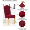 Chair Slipcover, AUCHEN Dining Chair Covers Set of 4, Parsons Chair
