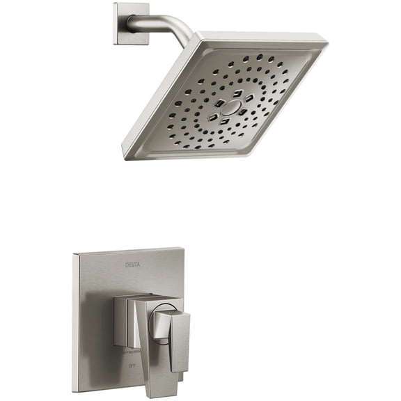 Delta T17243-SS-PR Trillian Monitor 17 Series Dual Function Pressure Balanced Shower Only