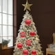 thumbnail image 5 of Adornos navideños a prueba de fracturas de 9 piezas - Bombillas de plástico de 3,14 pulgadas con cuerda para árbol, corona, guirnalda y decoración para fiestas navideñas, 5 of 6