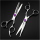 thumbnail image 2 of Juego de tijeras profesionales para cortar el cabello, tijeras de entresacar de 6 pulgadas con hojas afiladas de acero inoxidable., 2 of 5