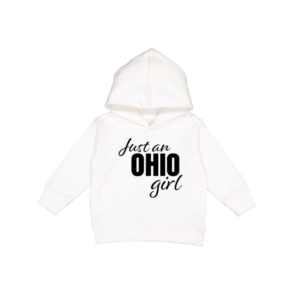 Inktastic Just an Ohio Girl Born in Ohio Toddler Hoodie