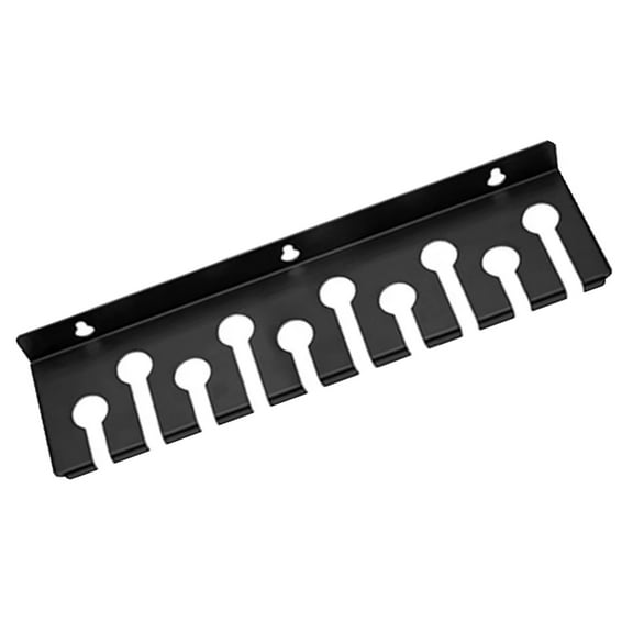 Heavy Duty Metal Tool Storage Rack for Efficient Organization of Pliers Wrenches and Screwdrivers Wall Hanger in Garage