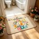 thumbnail image 4 of Welcome Doormat Collection Front Door Mats For Indoor/Outdoor Spring Summer Fall Patriotic Floral Entryway Rug Decor, 4 of 7