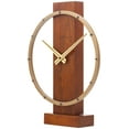 thumbnail image 4 of NEXTIME WALL CLOCK CARL - SMALL BROWN, 4 of 13