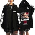 thumbnail image 4 of Chaqueta con capucha de Slam Dunk para hombre y mujer, Sudadera con capucha de Anime Sakuragi Hanamichi, abrigos informales con cremallera de lana, ropa de otoño, 4 of 4