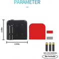 thumbnail image 4 of Fit Deadpool Car Door Light Logo Projector Hd Ghost Shadow Welcome Light 2pcs Car Door Puddle Lights For Deadpool Car Accessoriaes (fit Deadpool), 4 of 5