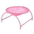 thumbnail image 1 of Cat Hammock Bed Stainless Steel Canvas Detachable Elevated Raised Small Dog Pet Hammock Bed for Indoor Outdoor Pink, 1 of 5